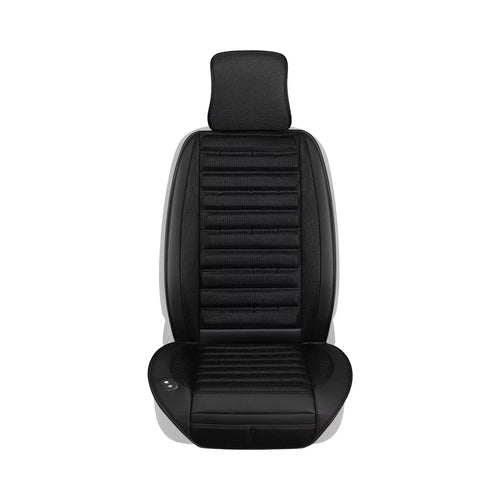 Summer Cool Car Seat Cushion Cover with Adjustable Powerful Fan，Breathable 3D Honeycomb Mesh Cloth Seat Cushion Cover for Car,Pain Relief Cushion for Car,Car Accessories